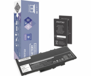 Baterie Mitsu J60J5 GG4FM MC34Y Baterie pro Dell E7270 E7470