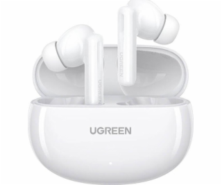 Bílá sluchátka Ugreen WS200