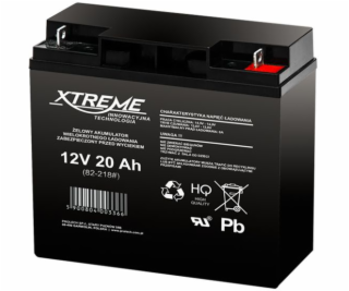 Baterie Xtreme 12V/20Ah (82-218#)