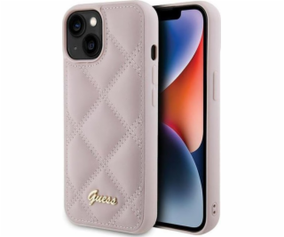 Guess Guess GUHCP15SPSQSQSP iPhone 15 6.1 růžové pevné po...