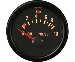 Auto GAUGE Clock AUTOMATICKÝ GAUGE 52mm TRB Tlak oleje