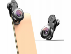 Objektiv Apexel Fisheye 195° HD pro telefon / smartphone / Apl-hb195 Fisheye