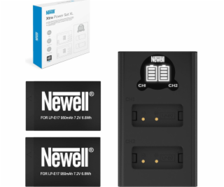 Dvoukanálová nabíječka baterií Newell NEWELL DL-USB-C a d...