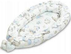 Sensillo NEST/COCOON VELVET WALK BLUE 80x45