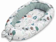 Sensillo COCOON MUSLÍN JEŽEK EMERALD 80x45