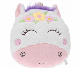 Tender Toys Unicorn plyšový polštář s květinovou čelenkou...