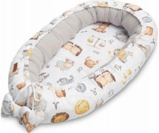 Sensillo COCOON MUSLIN ZODIAC GRY 80x45
