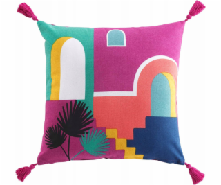 Interior Design Bavlněný dekorační polštář s potiskem SEN...