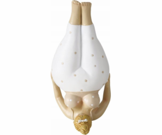 Porcelánová figurka Boltze jóga, žena, 22 cm