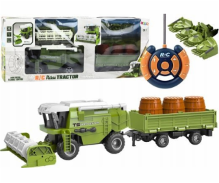 LeanToys Kombajn Zemědělský stroj na obilí RC dálkově ovl...