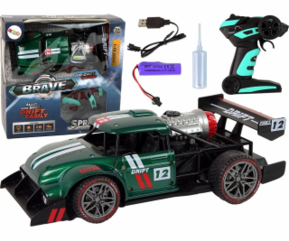 Dálkové ovládání LeanToys Car Sports R/C 1:16 Green Water...