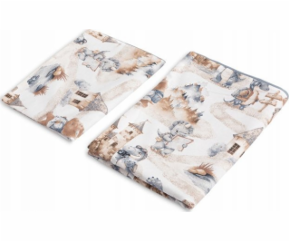 SADA LŮŽENÍ Sensillo 2DÍLNÁ DRAGONS JEANS 100X135 CM