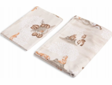 SADA LŮŽENÍ Sensillo 2DÍLNÁ HNĚDÝ GROVE 100X135 CM