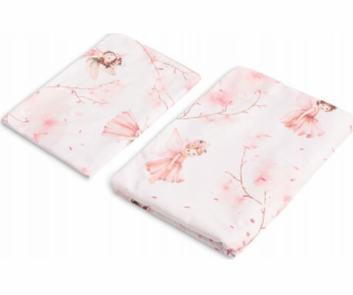 SADA LŮŽENÍ Sensillo 2DÍLNÁ VÍLY RŮŽOVÁ 100X135 CM