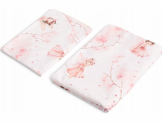 SADA LŮŽENÍ Sensillo 2DÍLNÁ VÍLY RŮŽOVÁ 100X135 CM