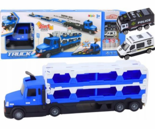 LeanToys Lora Odtahovka Závodní dráha 2v1 Světla Zvuky Si...