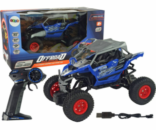 Lean Sport Off-Road Car dálkově ovládané 2,4 GHz 1:16 modrá
