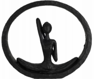 Home Styling Collection Figurka na jógu, výška 19,5 cm