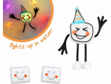 Soxo Glo Pals, Party Pal figurka do vany - sada se dvěma smyslovými kostkami, které svítí ve vodě
