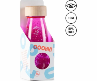 Petit Monkey Petit Boum, FLOAT sensory bottle pink
