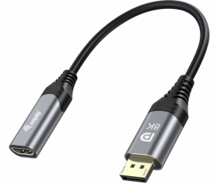 AV Adapter Equip Equip Displayport->HDMI adaptér 1.4 St/B...