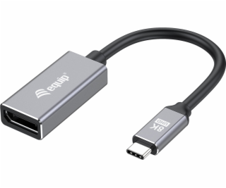 AV Adapter Equip Equip Adaptér USB-C -> DisplayPort 1.4 8...