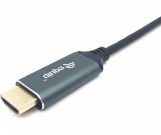AV Adapter Equip Equip Adaptér USB-C -> HDMI 4K60Hz 1,00m sw