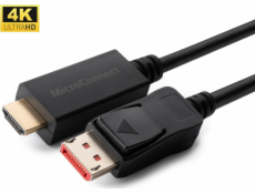 MicroConnect kabel Microconnect MC-DP-HDMI-10004K kabel DisplayPort 10m černý