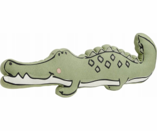 TODAY MAGIC JUNGLE krokodýl plyšový polštář, 65 x 25 x 10 cm