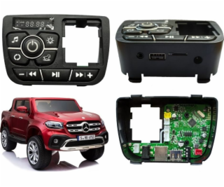 Hudební panel Lean Cars pro akumulátorové vozidlo Mercedes X