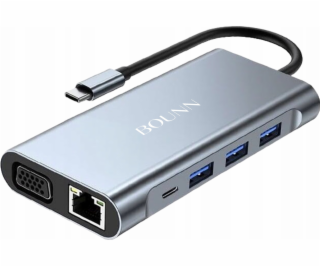 Bounn 11v1 USB-C dokovací/replikátor (JL-CX11)