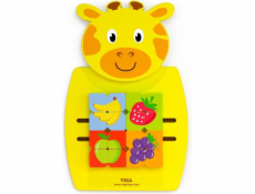 Nástěnný panel Viga Puzzle - Žirafa
