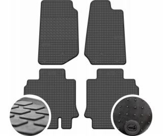 Gumové koberce Auto Comfort pro Jeep Wrangler JK III