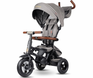 Qplay Qplay Tricycle Rito Deluxe Rubber Grey