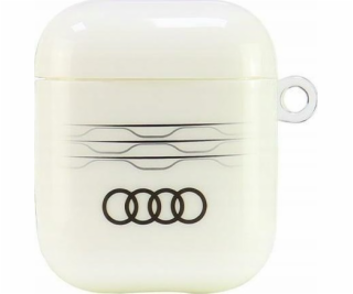 Audi Audi IML Geometric Pattern AirPods 1/2, kryt bílá/bí...