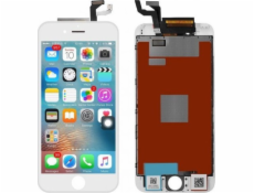 Renov8 Display LCD + dotyková obrazovka pro iPhone 6s (LG) + sklo a plochý kabel (OEM) – bílá