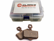 Clarks Brzdové destičky CLARK S AVID (Elixir 1,3,5, Elixir CR, Elixir R, Sram XX, X0, Elixir DB) Organic (krabička 25 párů)