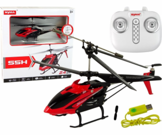 Dálkově ovládaná helikoptéra LeanToys S5H SYMA Red LEAN Toys