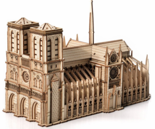 Pěkný nápad Malý příběh Dřevěné puzzle 3D model - Notre-Dame