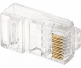 MODULÁRNÍ ZÁSTRČKA RJ45/C6*P100