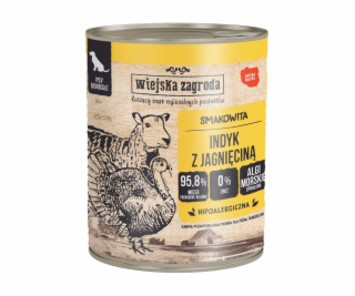 WIEJSKA ZAGRODA Turkey with lamb - vlhké krmivo pro psy -...