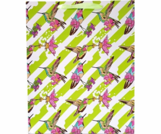 JU-PITER Flamingos dárková taška 1295C 18x23x10cm p12, ce...