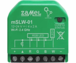 Zamel Supla - RGB Wi-Fi LED ovladač osvětlení mSLW-01