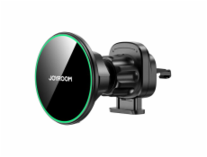 Magnetický držák bezdrátové nabíječky do auta Joyroom JR-ZS412 černý