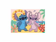 Dino Puzzle Stitch na pláži 100 XL dílků