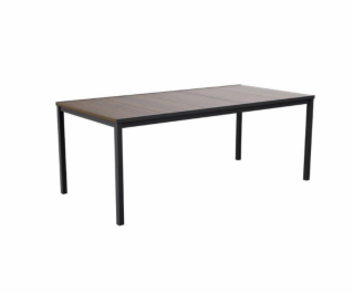 Zahradní stůl Keter Porto 200 walnut black steel