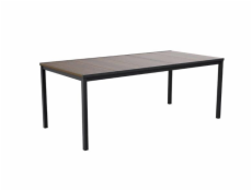 Zahradní stůl Keter Porto 200 walnut black steel