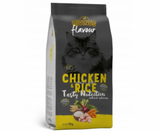 DIVINUS Flavour Chicken with Rice - Dry Cat Food - 18kg