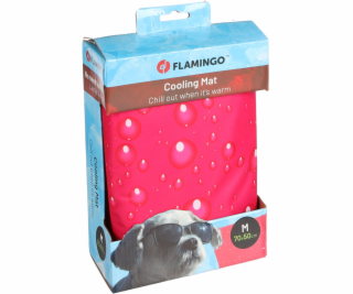 Flamingo Chladící podložka fuchsiová M 70x50cm