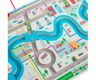 Bigjigs Toys Magnetické bludiště Londýn